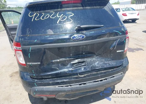 2014 Ford Police Interceptor из США, поврежденный, VIN 1FM5K8AR3EGA55399